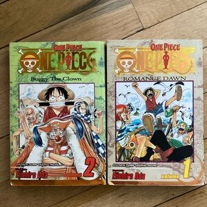 One Piece Manga Volumes 1 & 2
